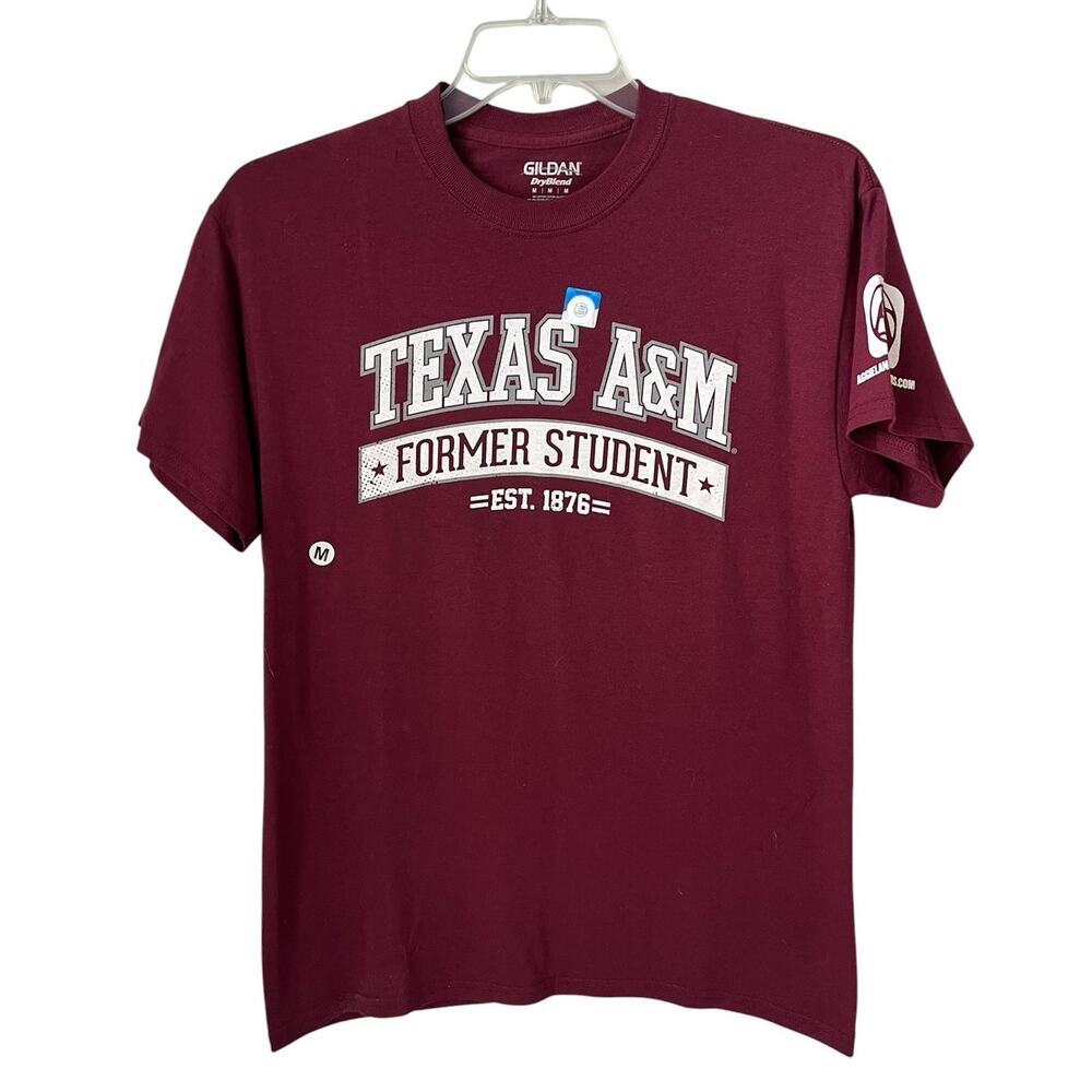 Texas A&M University Former Student Alumni T Shirt Short Sleeve Crewneck Medium